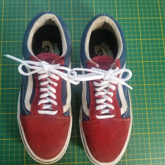 Vans Sneakers Skate Shoes Unisex Men 7 Women 8.5 Old Skool Comfy Cush Low - Picture 9 of 16